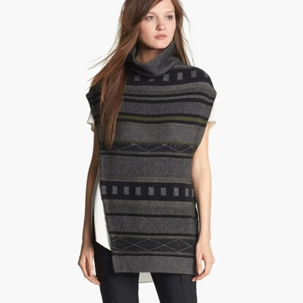 3.1 Phillip Lim Knitted Asymmetric Tunic ASO Alison DiLaurentis
